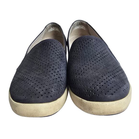 Dansko Odina Loafers Size EU40 US 9.5-10 Navy Nubuck Leather SlipOn Shoes Vented - Picture 3 of 15